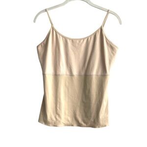 SPANX Tummy Control Shapewear Shelf Bra Camisole Nude Beige Tan Size XL